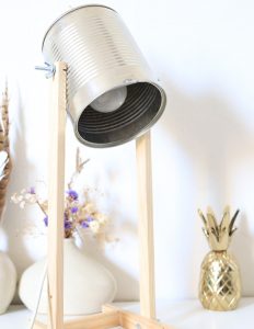 Le Diy récup- lampe